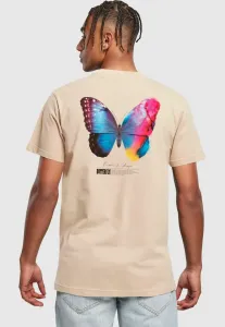 Футболка с принтом «стань переменой» Mister Tee, Sand
