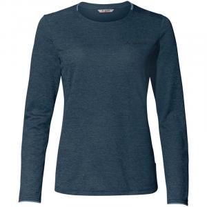 Shirt wo essential ls t-shirt Vaude, синий