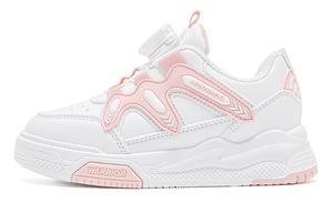 Кроссовки WARRIOR Kids Skateboarding Shoes Kids Low-top, белый/красный