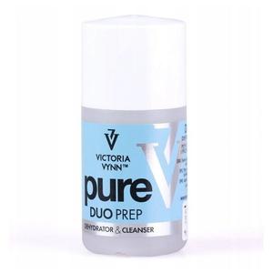 Дегидратор и очищающее средство 60мл для обезжиривания ногтей и мытья укладки Victoria Vynn Pure Duo Prep