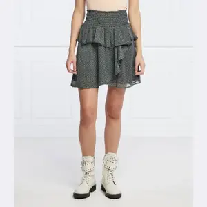 Шерстяная юбка Pepe Jeans London, синий