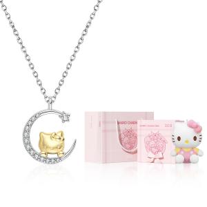 Tidecolor Серебряное колье для женщин