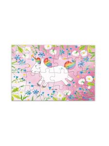 Mr. & Mrs. Panda Головоломка Единорог Счастлив, не говоря ни слова, пастельно-красный