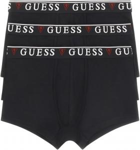 Мужские боксеры GUESS Eco Brian Hero, 3 шт, Jet Black W/ Frost Grey