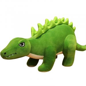 Игрушка Sword Dragon Dinosaur Tyrant Triassic Dragon плюшевая кукла высота 50см/80см Fox fairy, зеленый