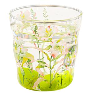 Стеклянные стаканы KAWASIMAYA, 480Ml Straight Glass Cup (Lily)