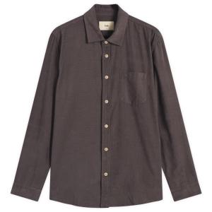 Рубашка с принтом «Babycord» Folk, черный