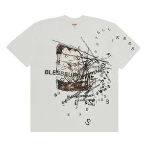 Футболка Supreme x Bless Observed In A Dream 'White', белый