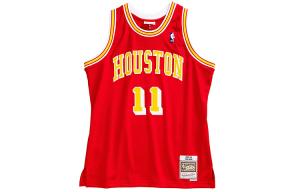 Баскетбольная майка унисекс красная Mitchell Ness