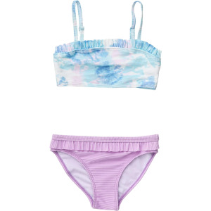 Купальник Snapper Rock Sky Dye Frilled Bandeau Bikini, синий