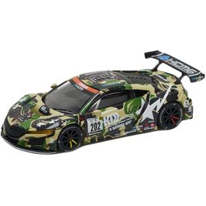 Bape X Poprace Honda Nsx GT3 A BATHING APE, зеленый