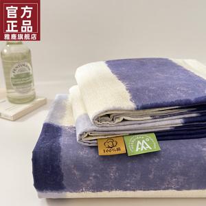 Yalu Простыня 160х230 см из 100% хлопка, утолщенная фланель, цвет Lan Dage