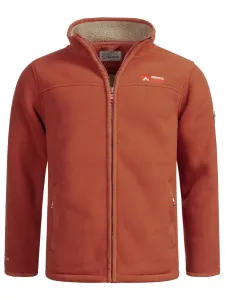 Флисовая куртка Arctic Seven "ASZeroo", с высоким воротником-стойкой, терракотовый
