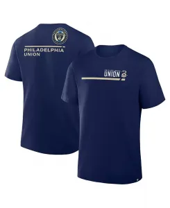 Мужская футболка Philadelphia Union Corner Kick Legacy темно-синяя Fanatics