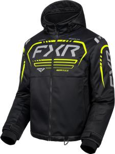 Куртка FXR Podium мужская, Black/Hi Vis