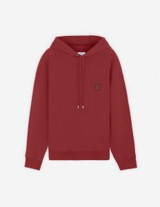 Толстовка Maison Kitsune с нашивкой в виде головы лисы, большого размера.