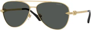 Солнцезащитные очки Versace 2283, 100287 - Gold - Dark Grey