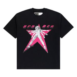 Футболка Sp5der Star Girl Tee, Black