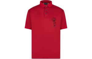 Футболка-поло мужская SS24 EMPORIO ARMANI, red
