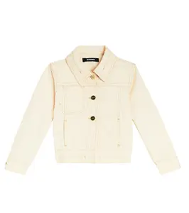 Джинсовая куртка la veste de nimes Jacquemus Enfant, белый