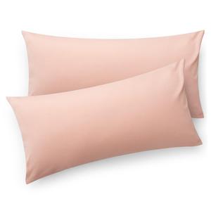Наволочка Agneta, 40/40 см, комплект из 2 штук, 100% хлопок, розовая Blumtal, розовый