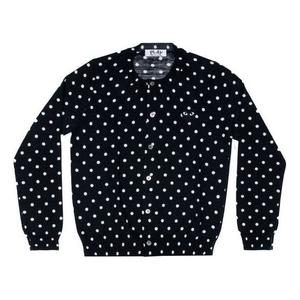 Кардиган (WMNS) COMME des GARCONS PLAY Polka Dot Cardigan Black Emblem 'Black' AZ-N037-051-1, черный