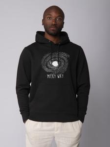 Толстовка wat? Apparel Sweatshirt Milky way, черный