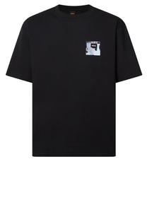 BOSS Футболка 'Te_Citylights' в черном цвете