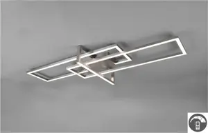 Светильник потолочный My home Alica, серебряный