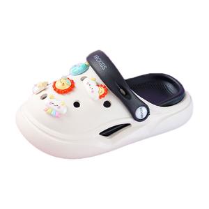 Детские тапочки с амортизацией, износостойкие, легкие, амортизирующие, нескользящие ABC KIDS, белый/черный