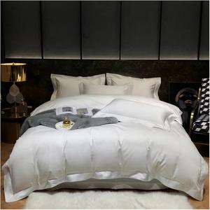 Generic Комплект постельного белья из египетского хлопка 1200TC с вышивкой