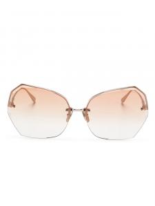 Linda Farrow солнцезащитные очки Lila, золотой