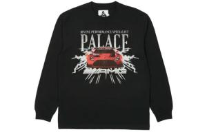 Футболка с длинным рукавом AMG PALACE, черная