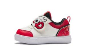 Кроссовки Anta kids Toddler Shoes TD Low-top Thermal Red/ivory/black, красный