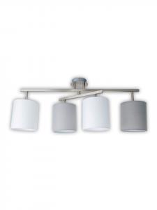 Потолочный светильник ТИЛЬДА серебристого цвета - (Д) 82 см x (Ш) 29 см x (В) 33 см näve