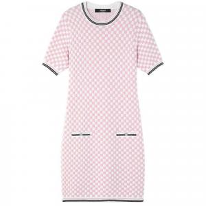 VERSACE Платье с коротким рукавом Women's Bubble Gum Pink