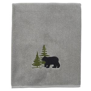 Банное полотенце Park Designs Bear, цвет Gray