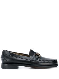 Sebago лоферы с пряжкой, черный