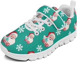 Повседневные кроссовки для девочек Doojoayie, модные детские кроссовки для бега, удобные детские кроссовки, Santa Claus