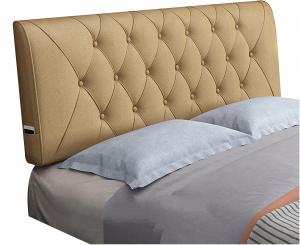 Подушка-подголовник LIANGJUN для кровати без изголовья, подушка для чтения с поддержкой спины, износостойкая самоклеящаяся поясничная подушка, легко чистится, изготавливается на заказ. CHIAPERINI, Yellow