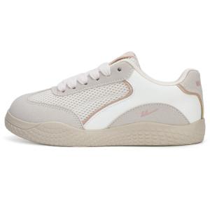 WARRIOR Низкие повседневные туфли с амортизацией, износостойкие, женские, бежево-светло-серые