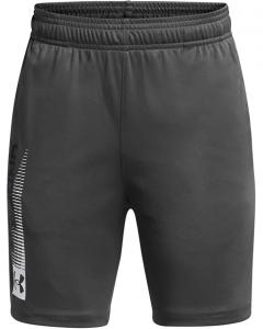 Шорты Under Armour Kids Tech Wordmark Shorts, цвет Castlerock/White
