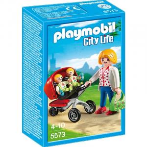 5573 коляска для близнецов Playmobil, 1 шт.