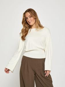 Порванный белый свитер minus