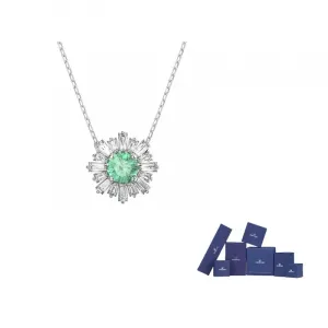 Идиллия родированное ожерелье женское Swarovski