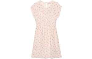 Платье с короткими рукавами женское розовое Coach