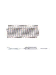 Paulmann MaxLED 1000 Базовый комплект 5 м, теплый белый свет, IP20, 2700K, 30 Вт, 230/24 В, 80 ВА, серебристый