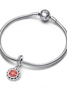 Шарм Pandora Engravable Firefighter Dangle Charm, стерлинговое серебро