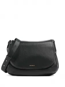 Сумка через плечо Rebekka из шагреневой кожи Coccinelle, черный