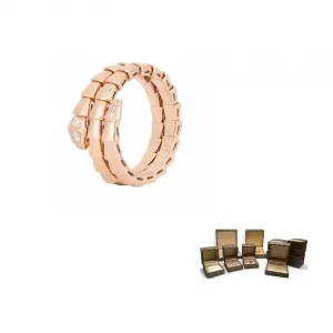 BVLGARI Кольцо из розового золота 18 карат Women's Rose Gold
